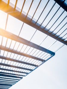 Pergola avec soleil